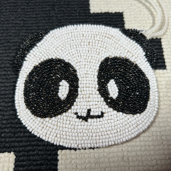 Adorbs, beaded panda, coin purse!! - Picture 3 of 9